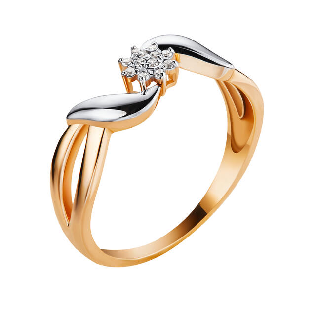 822179 Кольцо (Au 585)