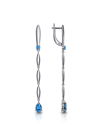 С620-2844ТЛ Серьги (Ag 925)