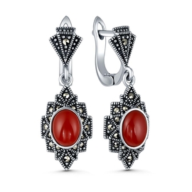 HE1752-RD-LK Серьги