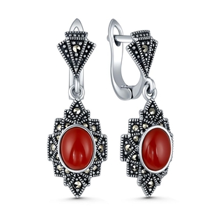 HE1752-RD-LK Серьги