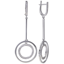 831573-1с Серьги (Ag 925)