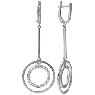 831573-1с Серьги (Ag 925)