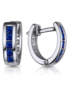 С630-1505Син Серьги (Ag 925)