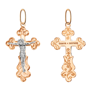 Крест 102-ИХ-18.13-03 (Золото 585)