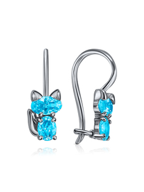 С630-2067Гл Серьги (Ag 925)