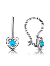 С630-950Гл Серьги (Ag 925)