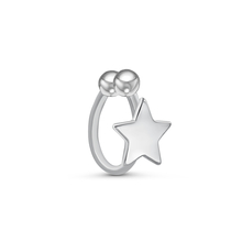 Серьга из серебра