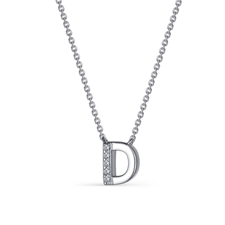 Колье из серебра с фианитами