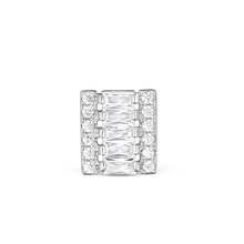 Подвеска из серебра с фианитами