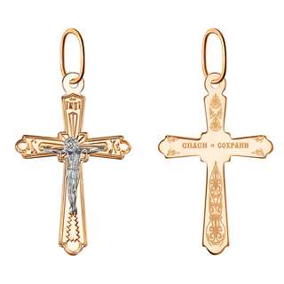 Крест 102-ИХ-22.23-11 (Золото 585)