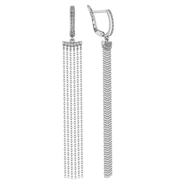 391626 СЕРЬГИ (Ag 925)