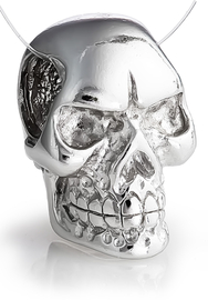 Подвеска "Череп" из серебра