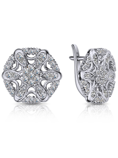 С630-372 Серьги (Ag 925)