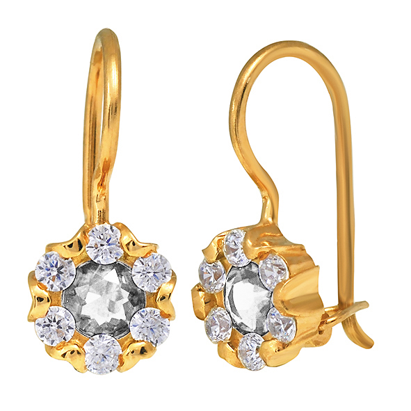 815-01572-10-00-20-00 Серьги (Au 585)