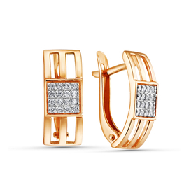 803-02557-10-00-20-00 Серьги (Au 585)