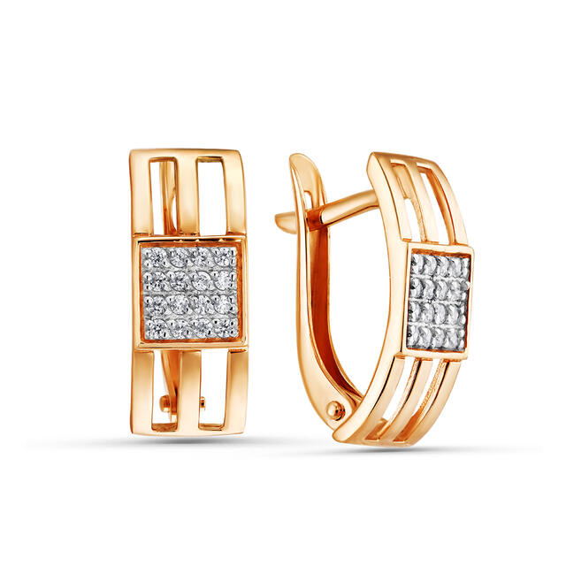 803-02557-10-00-20-00 Серьги (Au 585)