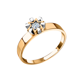 01-118028 КОЛЬЦО (Au 585)