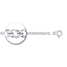 005 - Браслет 965040402 серебро 925°