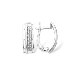 12100113173-501 Серьги (Серебро 925)