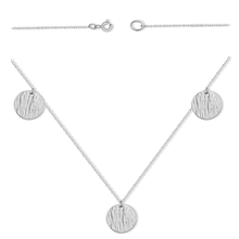 Колье из серебра