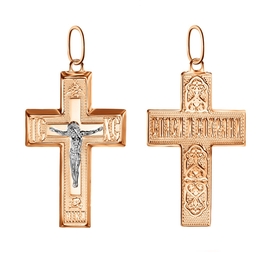 Крест 102-ОБ-22.33-11 (Золото 585)