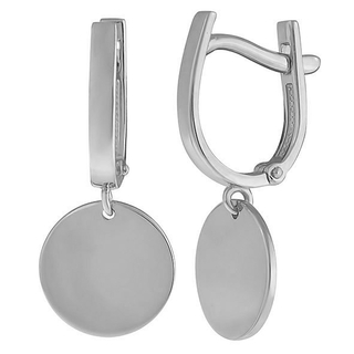 831911-1с Серьги (Ag 925)