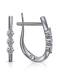 С630-3467 Серьги (Ag 925)