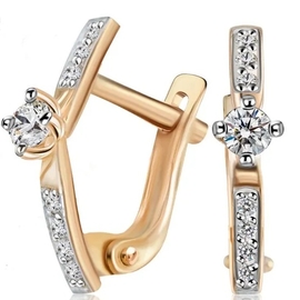 803-00483-10-00-20-00 Серьги (Au 585)