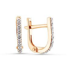 803-04341-10-00-20-00 Серьги (Au 585)