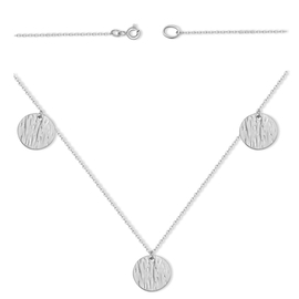 Колье из серебра