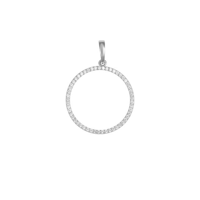 85165 Подвеска фианит (серебро 925°)