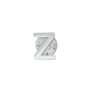 Значок "Z" из серебра
