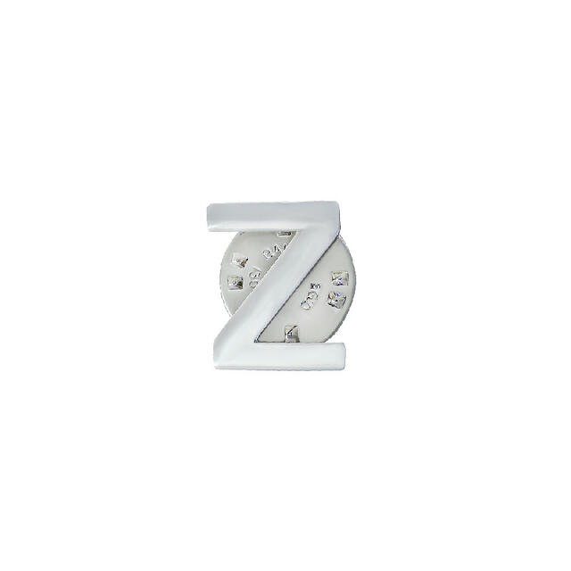 Значок "Z" из серебра