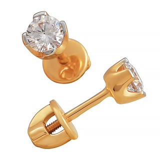 804-02201-10-00-20-00 Серьги (Au 585)