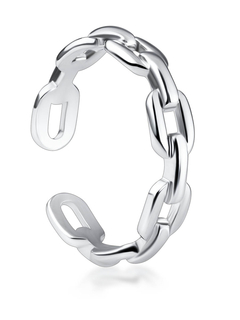 Кольцо разъемное из серебра