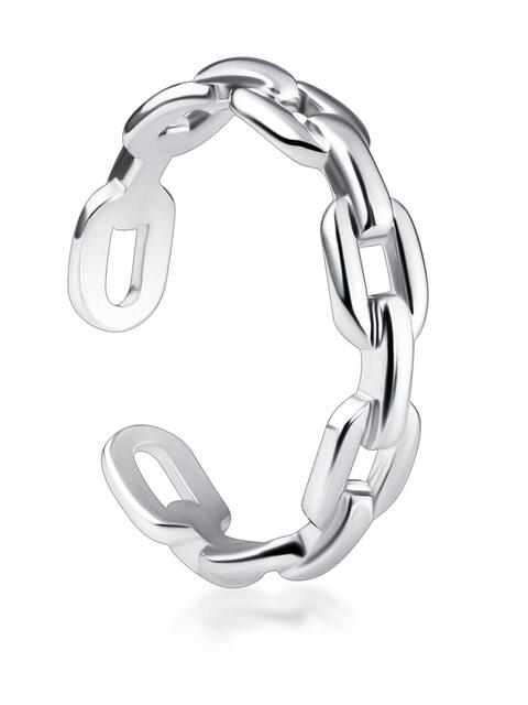 Кольцо разъемное из серебра