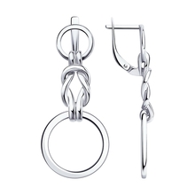 Серьги из серебра