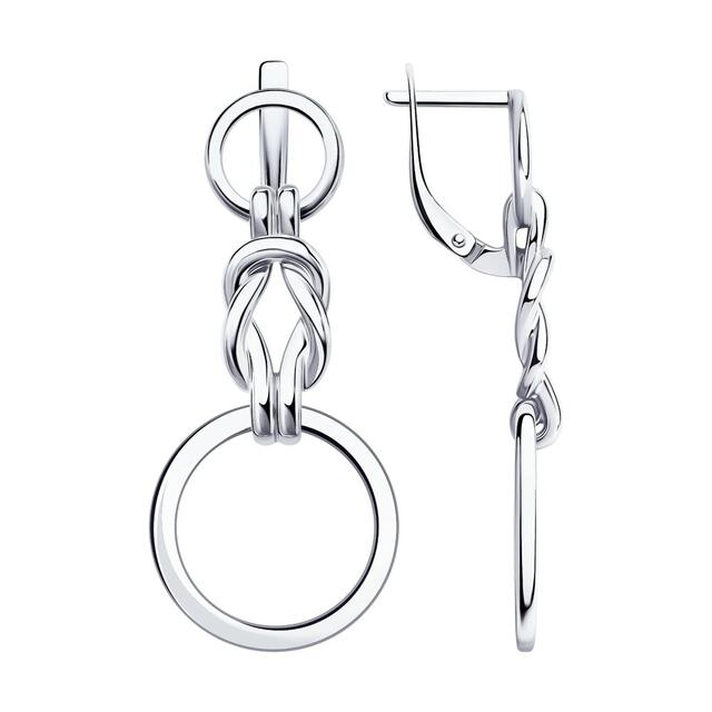 Серьги из серебра