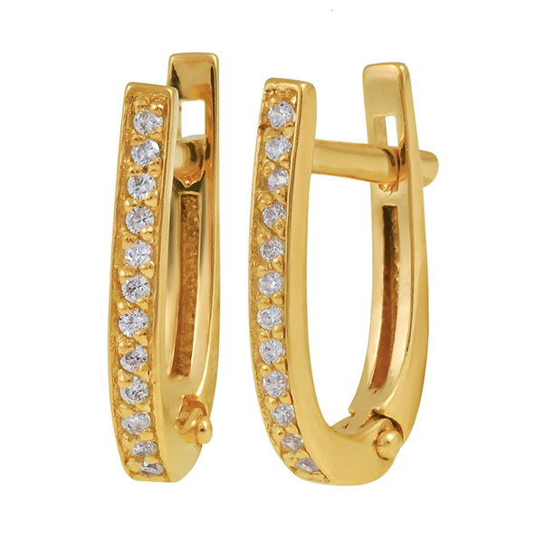 803-10532-10-00-20-00 Серьги (Au 585)