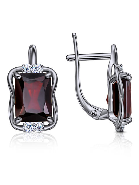 С620-019Гр Серьги (Ag 925)