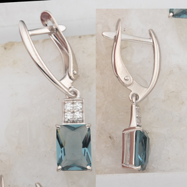 12150112029 Серьги (Серебро 925)