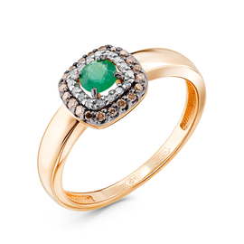 01-P0009-01-267-01-02 Кольцо (Au 585)