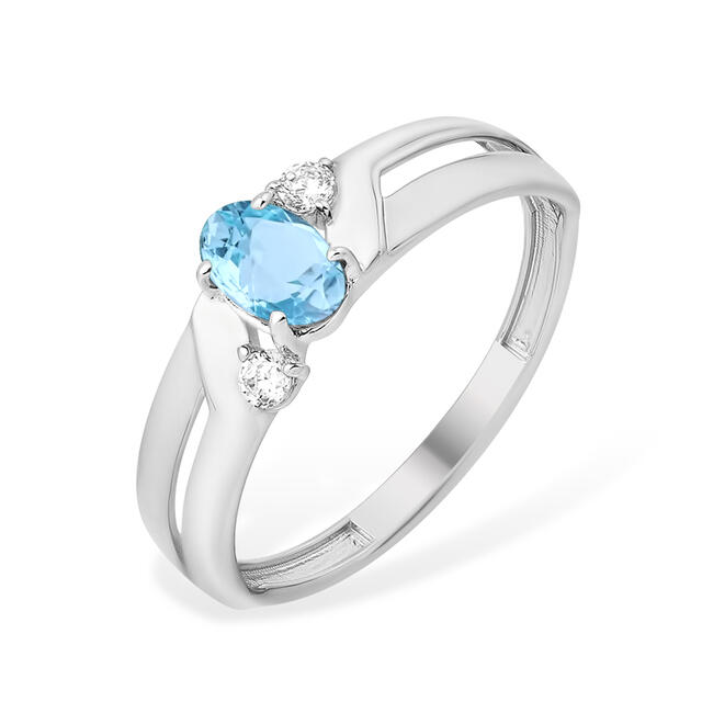 1021013611 Кольцо (Серебро 925)