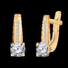 21355з-925 серьги 925*/золочение