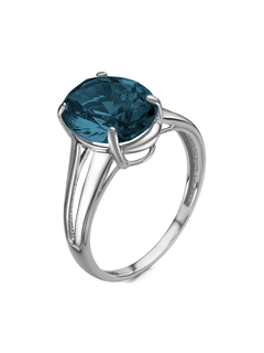 Кольцо из серебра с ювелирным кристаллом