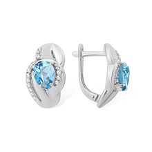 1210015107 Серьги (Серебро 925)