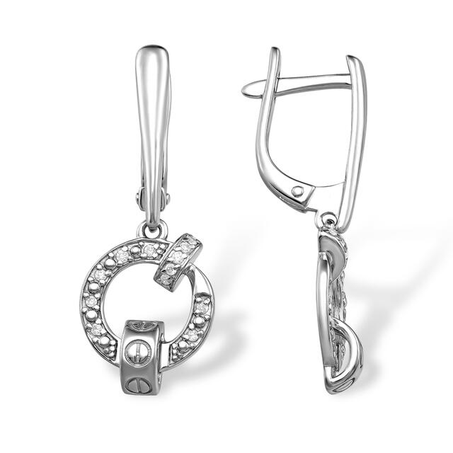 1210018928 Серьги (Серебро 925)