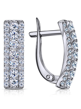 С630-2082 Серьги (Ag 925)