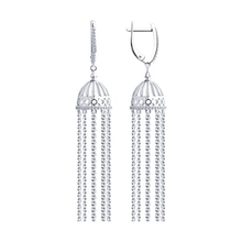 Серьги из серебра