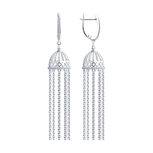 Серьги из серебра